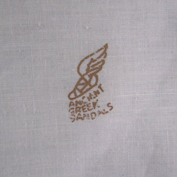 Ancient Greek Sandals Dust Bag Drawstring - Picture 2 of 8